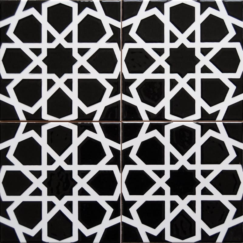 20x20 Çini Seramik Karo – Türkmen Yıldızı Seramik Karo – CSK-037